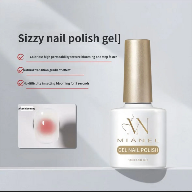 MIANEL 10ml Clear Building Nail Gel Nail Polish For Strengthener Gel Extension Gel Base Coat Soak Off UV LED Gel Nails