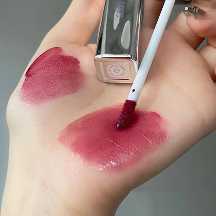 Silver Tube Five-color Clear Water Gloss Lip Gloss Moisturizing Mirror Crystal Jelly Lip Glaze Watery Texture Lip Tint Makeup