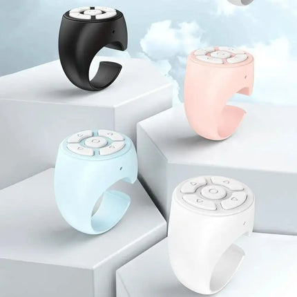 Wireless Remote Controller Ring Portable Comfortable To Wear Fingertip Selfie Video Controller Stable Signal Transmission