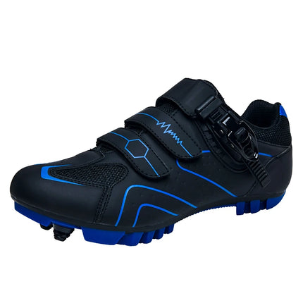Mountain Bike Shoes Men's Cycling Shoes MTB Shoes Quick Ratchet Buckle Compatible with SPD System Pedal for Indoor and Outdoor Mo