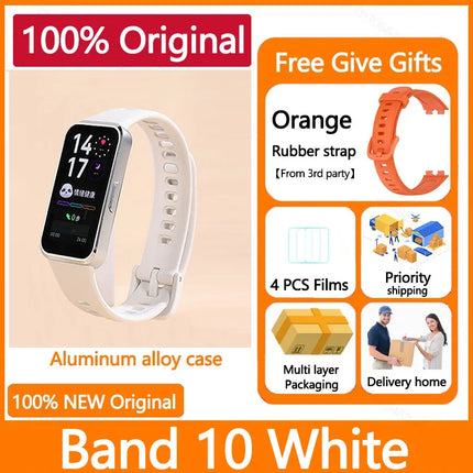 2025 New Original Huawei Band 10 Smartwatch,Compatible with IOS & Android,Sleep Tracking,Health monitor,14 days battery life,