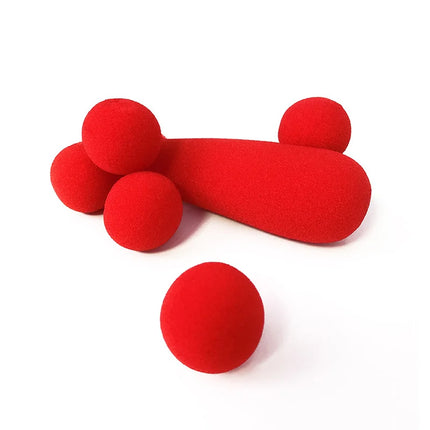 Sponge Ball Magic Toy Standing Figure with Funny Design Hilarious Sponge Buddy Street Prank Close-up Magic tricks Props