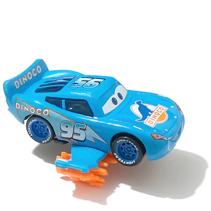 Disney Pixar Cars Residents Of Radiator Springs Anime Character Mater Fillmore Sheriff Lizzie Alloy Toy Car For Children