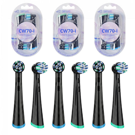 Replacement Brush Heads Compatible with OLB IO 2/3/4/5/6/7/7G/8/9/10 Electric Toothbrush, IO Series Toothbrush Head Refills