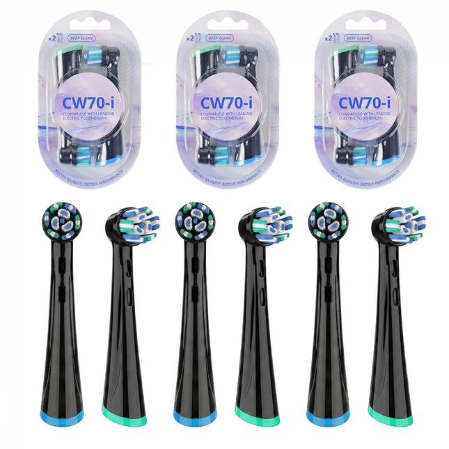 Replacement Brush Heads Compatible with OLB IO 2/3/4/5/6/7/7G/8/9/10 Electric Toothbrush, IO Series Toothbrush Head Refills