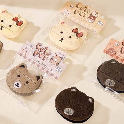 Premium Thick Soft Makeup Puff - Cute Skin-Friendly Wet & Dry Dual Use Sponge for Better-fitting Base Makeup