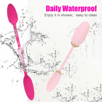 Two Vaginal Balls Panties Vibrators for Women Clitoris Stimulator Nipple Clamps Anal Plug Female Masturbator Cordless Sex Toys