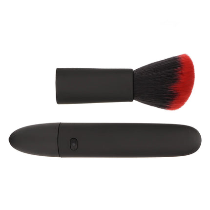 Portable Electric Makeup Brush 10 Gears Rechargeable Adjustable Multifunctional Waterproof Blush Brush for Contouring Highlight