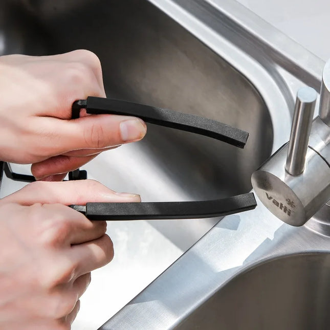Kitchen Metal Sink Drying Holder Sink Rack Wall Sucker Sponge Storage Soap Stand Dish Cloth Shelf Organizer Products