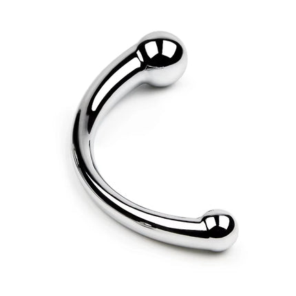 Double Ended Stainless Steel G Spot Wand Prostate Massage Stick Pure Metal Penis P-Spot Stimulator Anal Plug S&M anal dilator