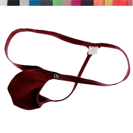 New Male Thong Skin - Friendly Sports Without Crotch - Grateful Cotton Solid Color Underwear Low - Waist T - Top