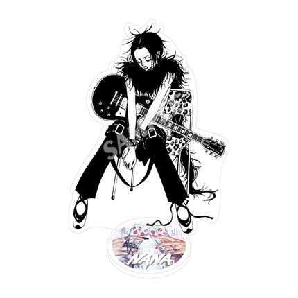 NANA Black White Manga Acrylic Stand Oosaki Nana Komatsu Hachi Okazaki Shinichi Anime Keychain Collection Desk Display Ornament