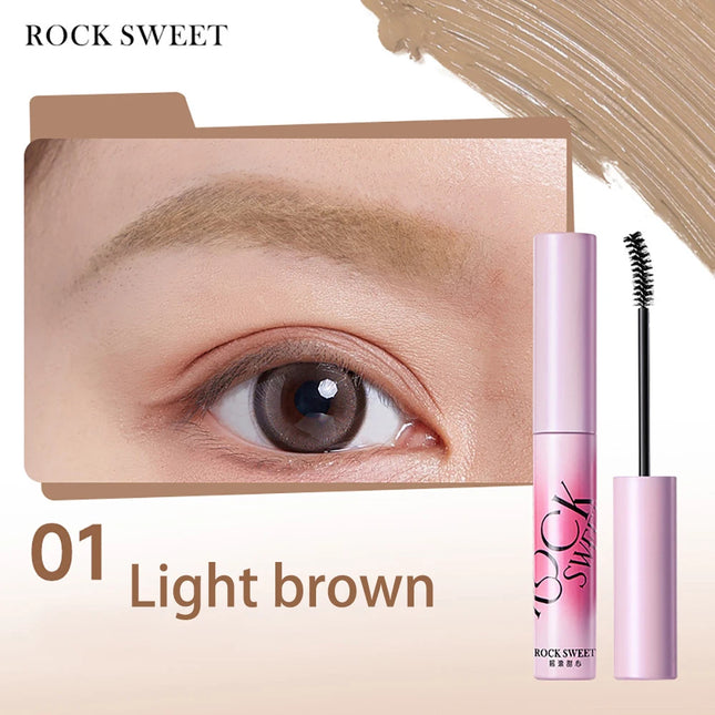 ROCK SWEET Velvet Mist Eyebrow Dye Cream Quick-drying Waterproof Natural Non-smudge Easy-to-color Eyebrow Tint For Beginner