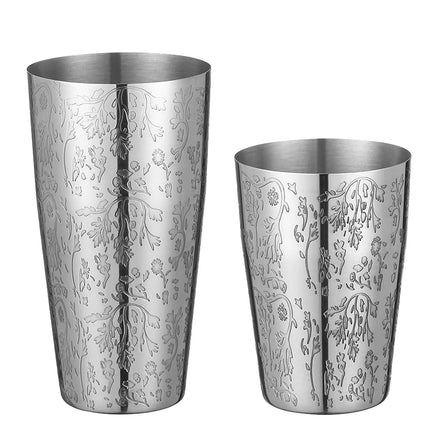 800ml Boston Cocktail Shaker Martini Bar Cocktail Shaker Stainless Steel Boston Flair Mixing Tin Set