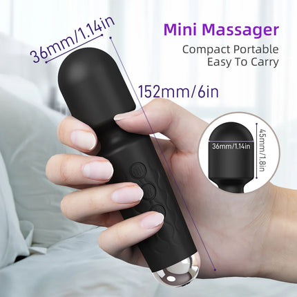 Powerful 20 Speeds AV Vibrator Magic Wand Clitoris Stimulator Sex Toys for Women G Spot Massager Adult Female Sex Product