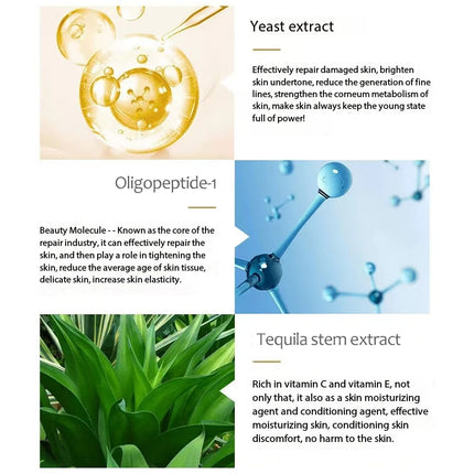 Oligopeptide Anti Wrinkle Freeze-Dried Powder Set Yeast For Repairing Nourishing Serum Creatine To Promote Collagen Production
