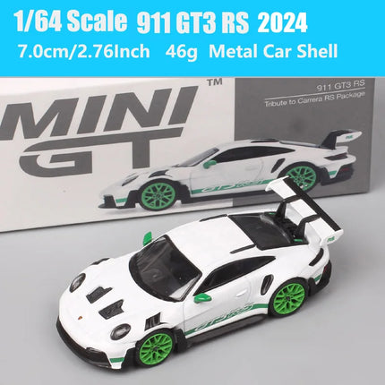 MiniGT 1/64 Scale  Nissan Skyline GTR Racing Z Honda Civic Cadillac V 911 GT3 McLaren Datsun 510 Pickup Truck  Car Model Toy
