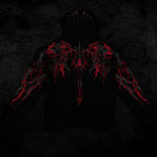 Black Red Flower / L