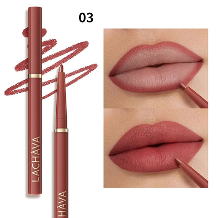 Matte Velvet Lip Liner Waterproof, Long-Lasting & Cup-Proof with Plush Velvet Finish | Lipstick