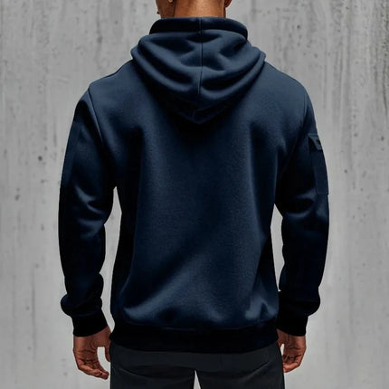 Honda zipper hoodie outdoor sports enthusiasts 2025 new men and women fashion half zipper pocket spring and autumn hoodie