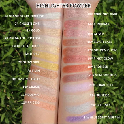 DIY 6-color Private Label Blush Highlight Powder Concealer Contour Palette Custom Bulk Waterproof Matte Makeup 3-color Package