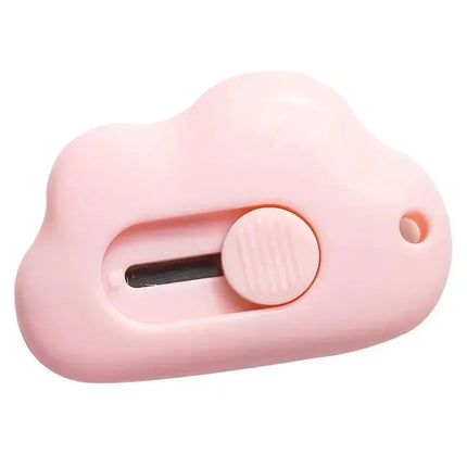 1/2/3/6PCS Cute Rabbit Cloud Color Mini Portable Utility Knife Paper Cutter Cutting Razor Blade Office Stationery Supplies