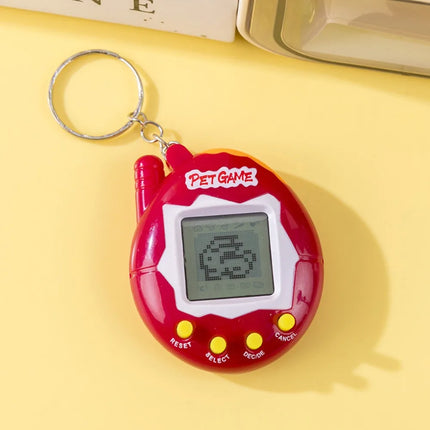Transparent Case 168 in 1 Tamagotchi Pet Game, Nostalgic Pixel Virtual Cyber Digital Electronic Pet Toy, Mini Portable Funny