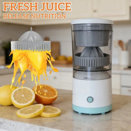 2026 New Upgrade Portable Electric Juicer USB Charging Fruit Blender Household Fruit Juice Separation Bidirectional Spiral Press