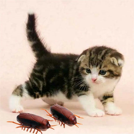 Funny Electronic Cockroach Toy with Battery For Kids Novelty Gag Toys