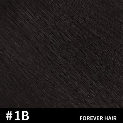 FOREVER HAIR 50g/pc 16" 18" 20" Remy Human Hair Weft Dark Brown European Straight Hair Extensions Natural Luxury Hair Weave