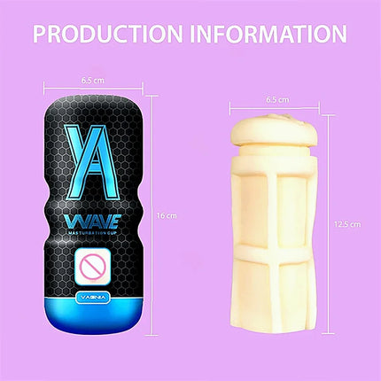 Powerful Sucking Masturbation Cup Realistic Anal Vagina Pocket Pussy Anal Vagina Pocket Pussy Blowjob Massager Male Masturbator