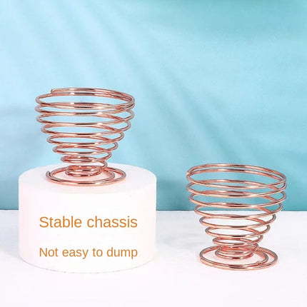 Elegant Stainless Steel Beauty Sponge Stand - Hygienic, Space-Saving Makeup Egg Holder & Dryer