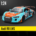 AUDI R8 blue