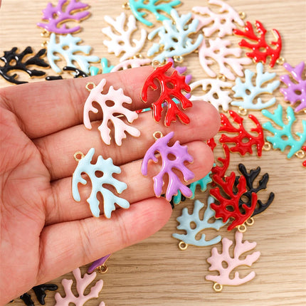 10pcs Cute Mix Marine Life Charms Enamel Starfish Lobster Crab Charms Pendants for Jewelry Making Necklaces Earrings DIY Gifts