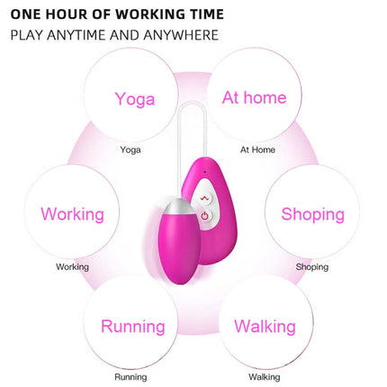 Egg Vibrator 10 Speeds Powerful Tight Vagina Dildo Vibrator For Women USB Rechargeable Female Masturbator Sex Toys