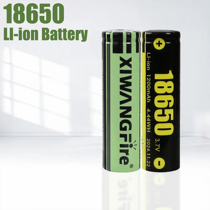 100% New Original 3.7V 18650 Rechargeable Battery 2400mAh 18650 Lithium Rechargeable Battery for Speakers Radios Headlights Toys