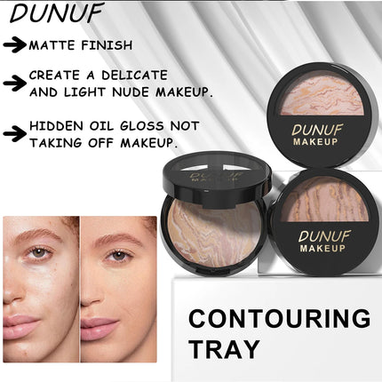 Contour Palette Nose Contour Matte Bronzer Waterproof Blendable Silky Long-Lasting Highly Pigmented Y2K Valentine's Day Gifts