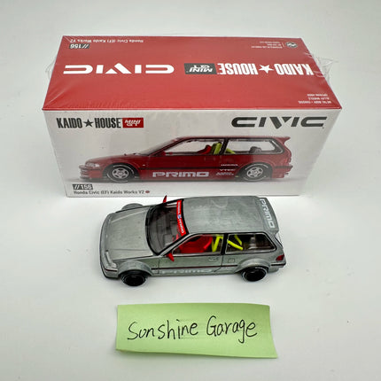 NEW **CHASE** Kaido House 1:64 MINIGT Skyline GTR R34 510 Wagon R33 NSX Diorama Car Model Collection Hidden Items