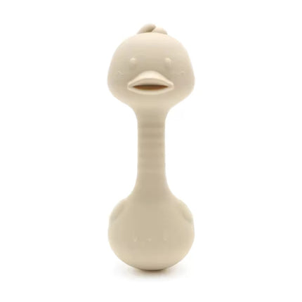 Silicone Baby Rattle Toys Easy To Grip Newborn Gift Cute Rabbit Sand Hammer Rattles Teething Toy for Infants Baby Stuff BPA Free