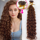 4 Curly / 100g / 30%-55%|Virgin Human Hair|30inches 75cm