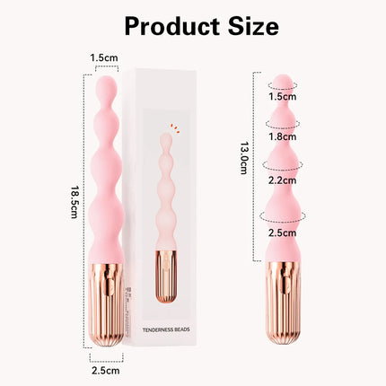 10 Speeds Anal Vibrator for Women Anal Beads Prostate Massage Butt Plug G-spot Clitoris Stimulator Masturbators Sex Toys For Men