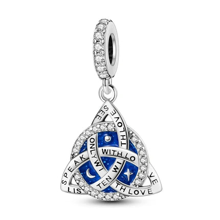 Ancient Egypt's 925 Sterling Silver Guardian Pharaoh&Devil's Eye&Pyramid Sphinx Dangle Charm Fit DIY Bracelet Necklaces Jewelry