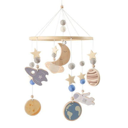 Baby Cloud Rattles Crib Mobiles Toys 0-12 Months Bell Musical Box Newborn Bed Bell Toddler Rattles Carousel For Musical Toy Gift