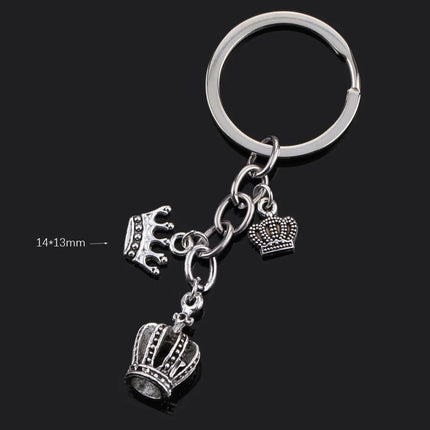 Fashion Animal Women Keychain Car Moon Cat Dog Love Heart Key Chain Friends Gift Jewelry Bag Pendant Wing Evil Eye Angel Turtles