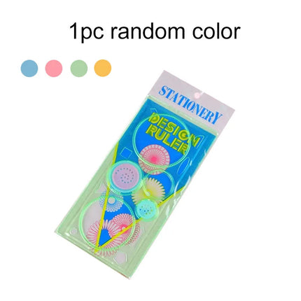 1~20PCS Creative Gears Geometry Spirograph Drawing Stencils Set Children Painting Template Art Crafts Kids Educational Toy TMZ