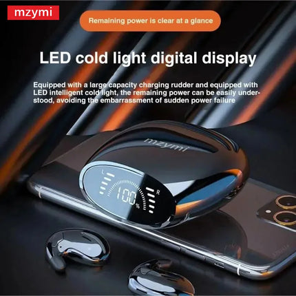MZYMI MD528 Sleep Earbuds Wireless Invisible Earbuds Noise Cancelling Headsets Hifi Stereo Sound Sport Headphones for Xiaomi
