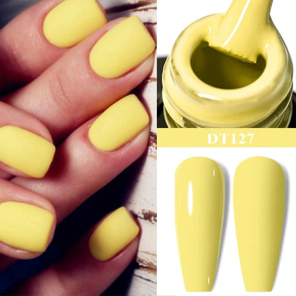 7ml Thermal Gel Nail Polish 3 Layers Temperature Color Changing Gel Winter Grey Semi Permanent Soak Off Nails Art UV Gel Varnish