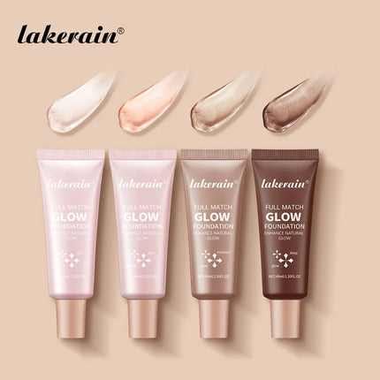 Glowing Foundation Natural Glow Enhancer Moisturizing Lightweight Base Multi-purpose Highlighter Liquid Foundation Cosmetics