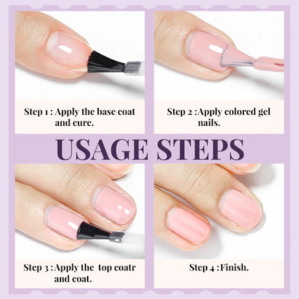RG 15ml 17 Colors Purple Series Nail Gel Polish Semi-permanent Rich Violet Nail Polish Purple Glitter Gel Varnish For Manicure