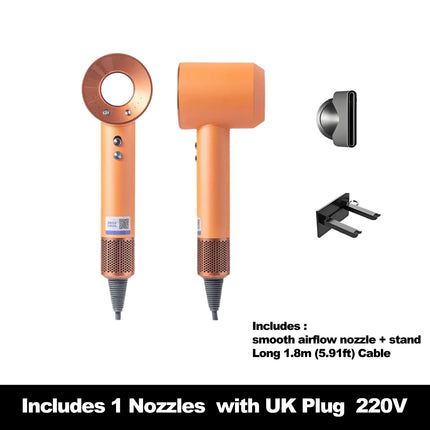 High-Speed Hair Dryer with 10 Million Negative Ions, Collagen, Intelligent Constant Temperature & Multi-Settings